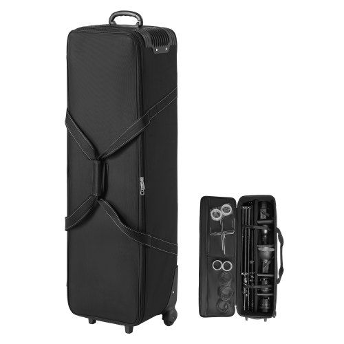 Studio Trolley 118 cm – Handige transporttas voor al je foto‑ en video‑apparatuur