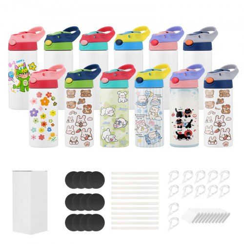 Creatief en praktisch: sublimatiebekers set van 12
