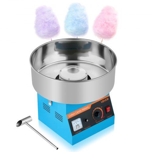 Elektrische Suikerspinmachine 1000 W met RVS kom – ideaal voor feestjes thuis