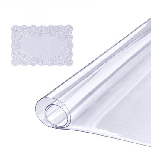 Transparante PVC tafelbeschermer 1,5 mm – optimale bescherming voor elke tafel