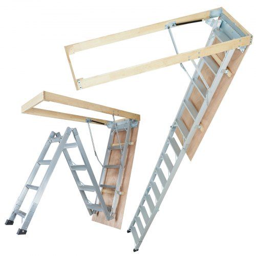 Optimale zolderladder met hydraulische afdaling – veilig, stijlvol en flexibel