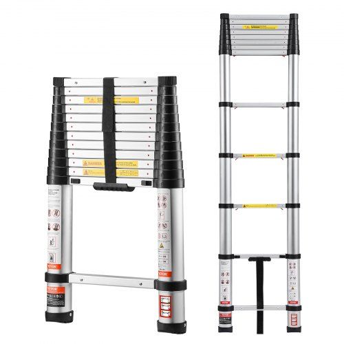 Optimale telescopische ladder van 3,7 m voor huis en tuin
