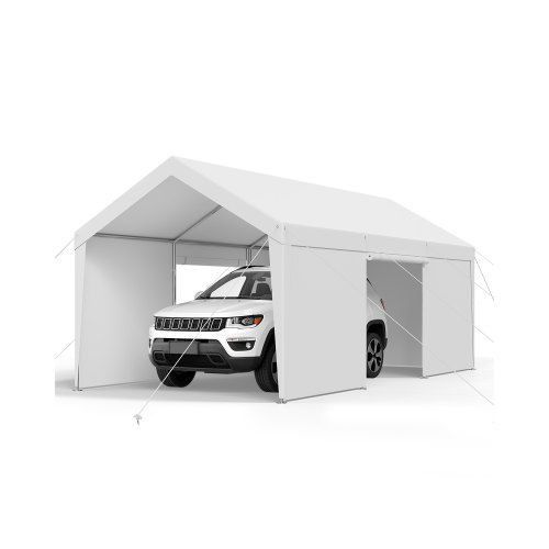 Draagbare Carport met Verwijderbare Zijwanden – Bescherm je Auto en Boot het Hele Jaar