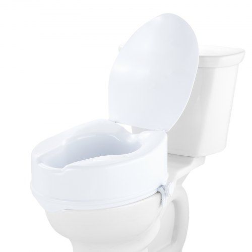 Comfortabele Toiletverhoger met Dubbele Knop – Ideaal voor Senioren en Zwangerschapsveranderingen