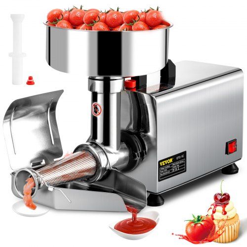 Elektrische Tomatenzeef 370 W – Snel, Stil en Duurzaam Sausmaken in de Keuken
