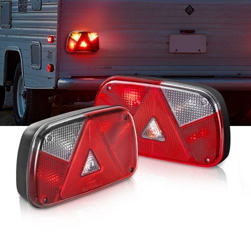Optimale trailerverlichting set 6‑in‑1 voor veilige aanhangwagen