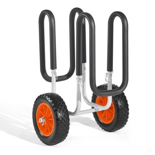 Stevige en lichte transporttrolley voor paddleboards en kajaks – tot 68 kg draagvermogen