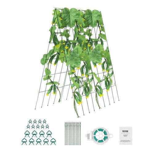Opvouwbare A‑Frame TuinTrellis 100 × 80 cm – Stevige Groeihulp voor Klimplanten