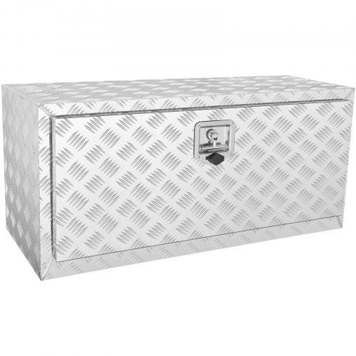 Aluminium onderbouwopbergbox 914×430×460 mm: stevige, waterdichte opslag voor truck en trailer
