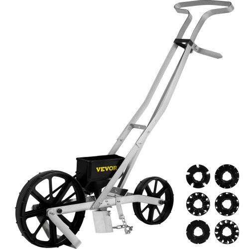 Handige tuinpush zaaimachine 78‑84 cm: efficiënt zaaien zonder gedoe