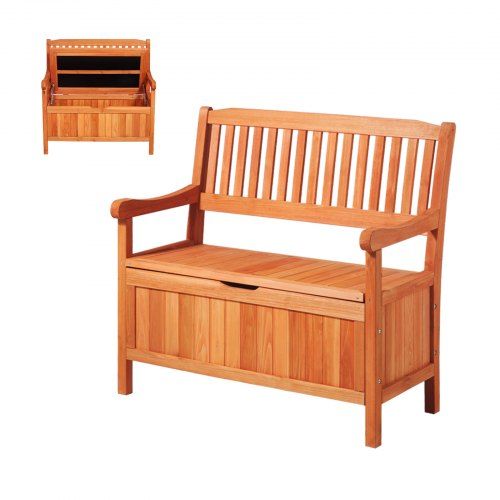 Cederhouten Tuinbank met Opbergruimte – Comfort, Duurzaamheid en Stijl voor Terras en Tuin