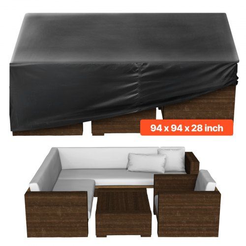 Waterdichte Tuinmeubelhoes (279 × 213 × 71 cm) – Ultieme Bescherming voor Buitenmeubilair