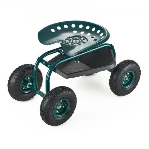 Mobiele tuinstoel met gereedschapsbak – de praktische helper voor elke tuinier