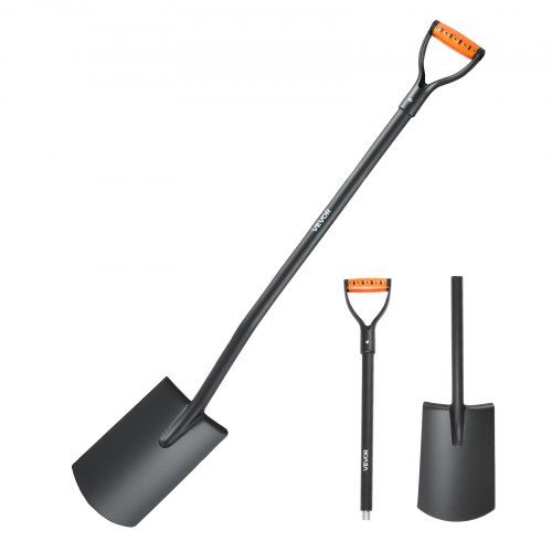 Robuuste tuinschep van 122 cm – Krachtig en comfortabel voor elke klus