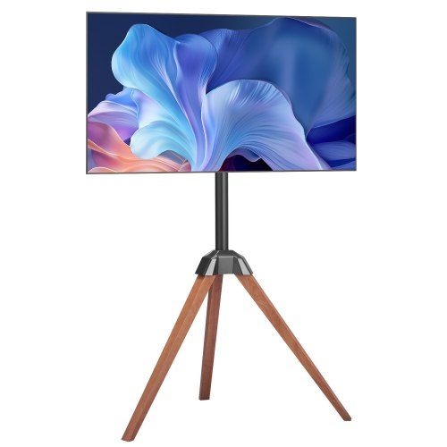 Universele drager voor platte en gebogen tv’s: flexibele en stabiele TV‑standaard voor elk interieur