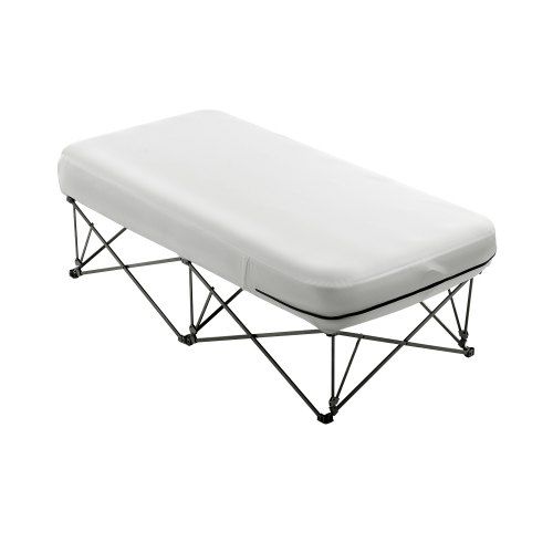 Twin Air Matras met Frame – Snel Opblaasbaar Luchtbed voor Camping, Tuin en Thuis