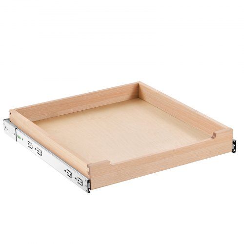 Uittrekbare houten kastorganizer met soft‑close: ruimtebesparing voor elke keuken