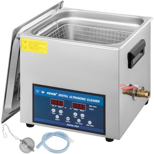 10 L Ultrasone Reiniger met Dubbele Frequentie – Krachtig, Precisie en Gebruiksgemak