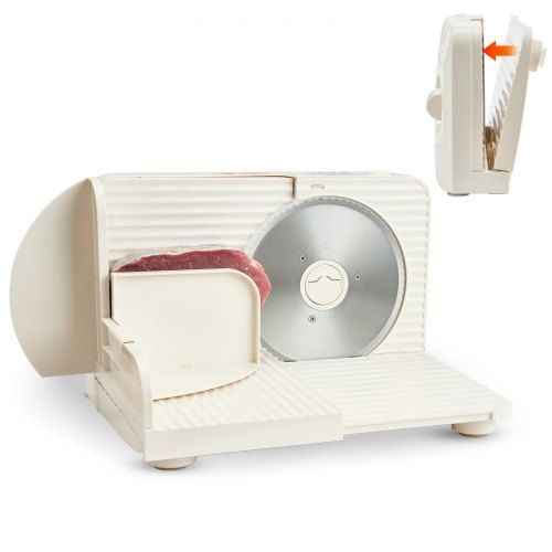 Compacte Vleessnijmachine 180 W – Perfect voor kleine keukens