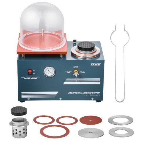 Vacuumgietmachine 400 ml – Precisie en gemak voor sieradenmakers