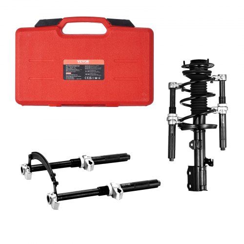 Veercompressor Set 280 mm – Krachtig, Veilig en Veelzijdig voor Auto‑ en Motoronderhoud