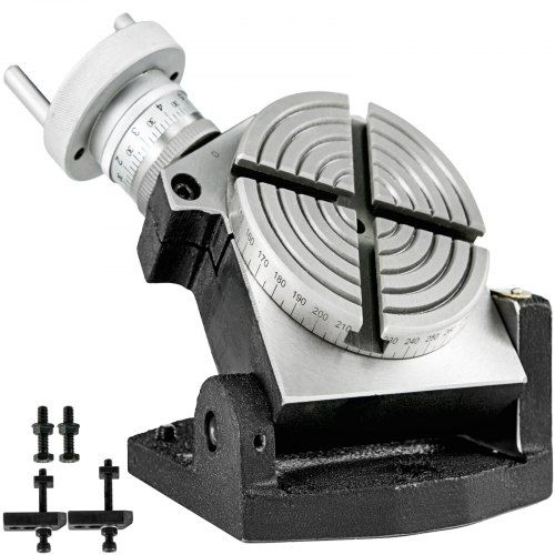 4‑inch horizontale en verticale verdeelkop draaitafel voor freesmachines – precisie en veelzijdigheid
