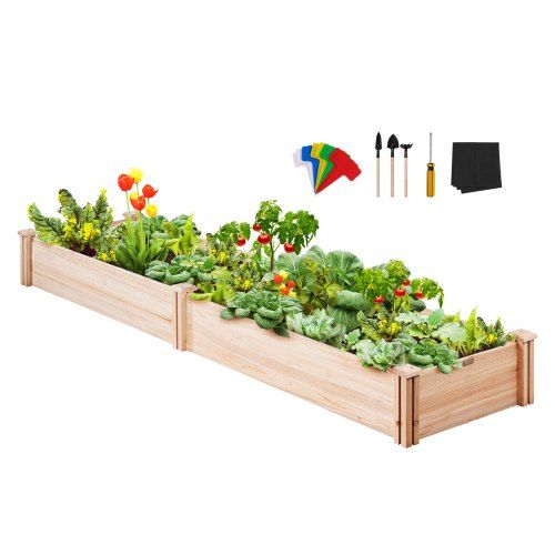 Verhoogd tuinbed van sparrenhout – praktisch, duurzaam en klaar voor elk groen project