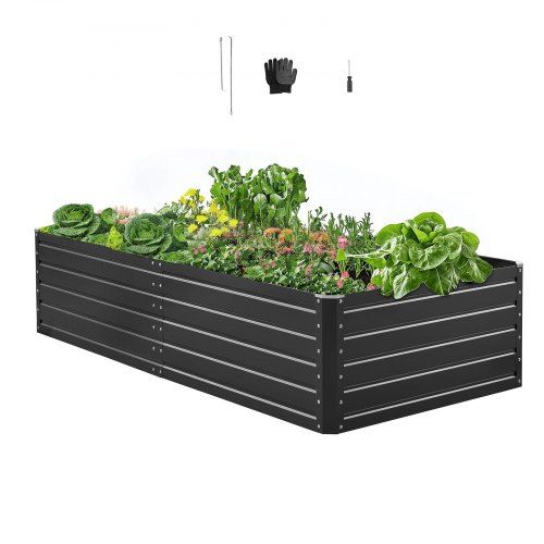 Duurzaam verhoogd tuinbed van 2 m x 1 m – Praktisch en veilig voor jouw moestuin