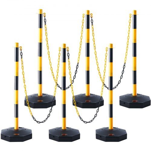 Verkeerskegels 6‑pack 285 × 285 mm – Zichtbaar, Duurzaam en Veelzijdig