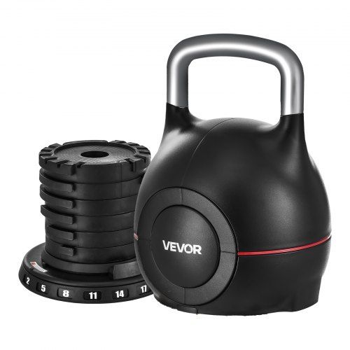 Verstelbare Kettlebell met 7 Gewichtsniveaus – Eén Tool voor Complete Body‑Sculpting