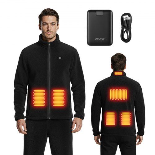 Warm en flexibel: de perfecte verwarmde fleecejas voor winterse outdoor avonturen
