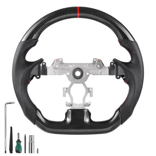 Carbonvezel D‑vormig stuurwiel voor Infiniti G37 (2007‑2013) – Sportief comfort en betere controle