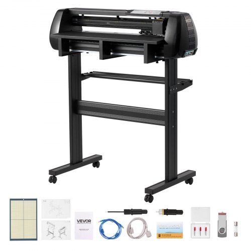 Optimale Vinylsnijmachine voor Creatieve Professionals – 72 cm Invoer, Dubbele Messen & LED‑Display