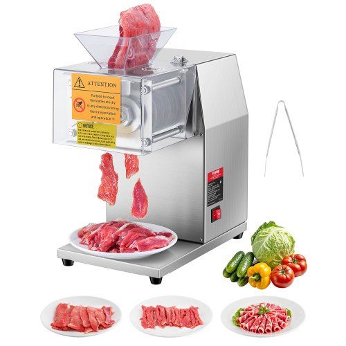 Krachtige commerciële vleessnijmachine 850W – efficiënt snijden voor restaurants en winkels