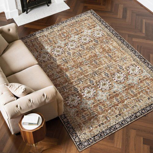 Luxueus vintage vloerkleed 274 × 366 cm – comfort, stijl en eenvoudige reiniging