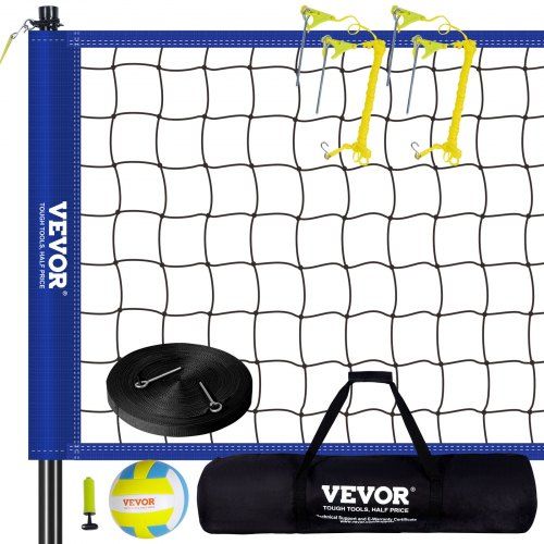 Draagbaar Volleybalnet voor Eindeloos Plezier