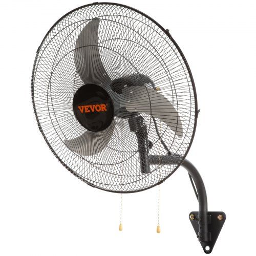 Krachtige en stille wandventilator van 49 cm voor elke warme ruimte