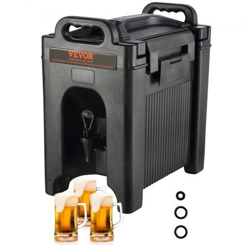 Geïsoleerde 9,2 L drankendispenser voor warme en koude dranken – een praktische oplossing voor elke gelegenheid