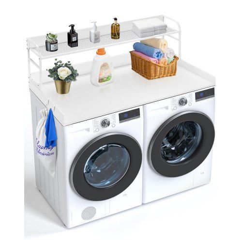 Duurzaam aanrechtblad voor wasmachine en droger – praktisch, stijlvol en robuust
