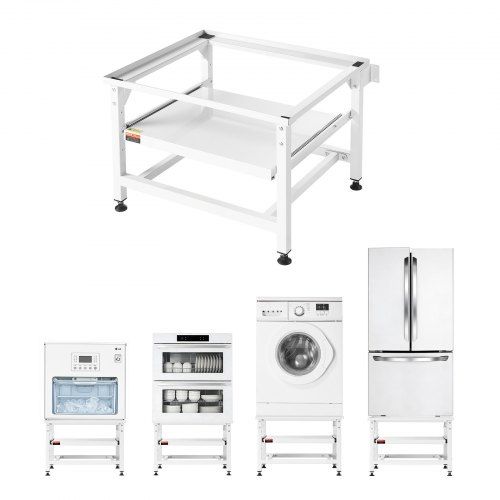 Universele wasmachineverhoger van 410 mm – Ergonomisch, robuust en stil