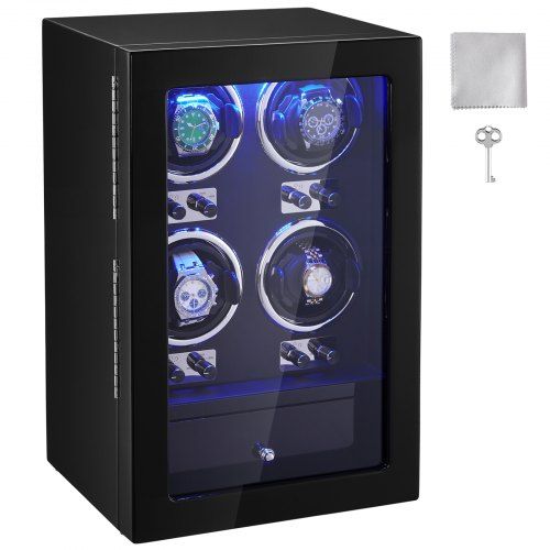 Automatische watch winder voor twee horloges – stijlvol, stil en veelzijdig