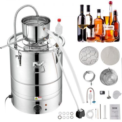 50L Water‑Alcohol Distilleerder met 2800W RVS‑Set – Een Praktische Gids voor Thuis‑Distillatie