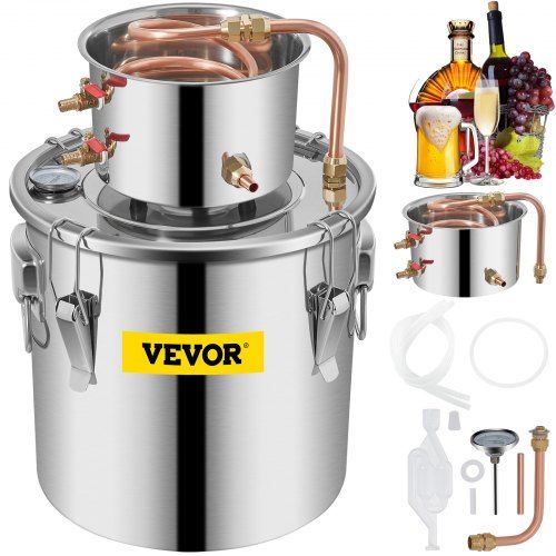 Complete distilleerset 2,5 UK gal voor thuisbrouwen en ambachtelijke dranken