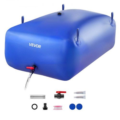 Waterzak 540 liter – Compact, robuuste oplossing voor campings, tuinirrigatie en noodwatervoorziening
