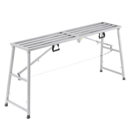 Draagbare opvouwbare werksteiger 900‑1500 mm: flexibel en robuust voor elke klus