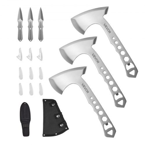 Werpbijlen en Tomahawks Set – De perfecte mix van plezier en precisie voor buitenactiviteiten