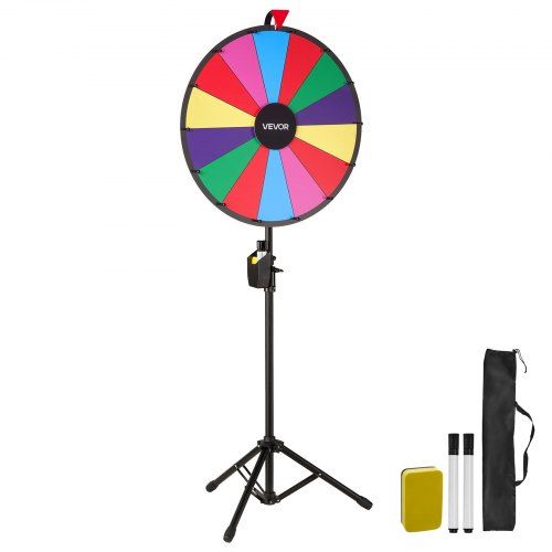 Wheel of Fortune 61 cm – Verstelbaar prijzenwiel voor feesten, cafés en klaslokalen