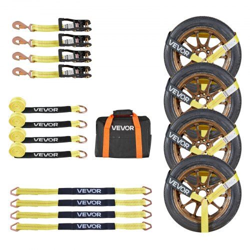 Betrouwbare wielbevestigingsband voor SUV’s, ATV’s en aanhangers – 1512 kg draagkracht