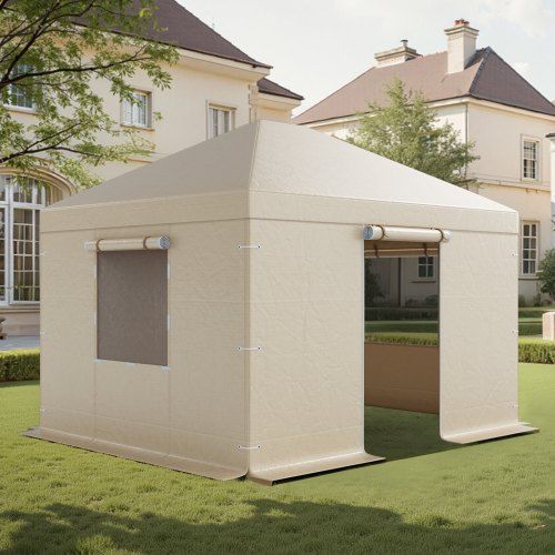 Wintergazebo Cover 3,09 × 3,69 m – Beschermende afdekking voor paviljoens