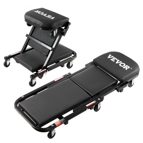 Rolplank Monteurskruk 2‑in‑1 1016 mm: Comfort en Kracht voor elke Garage